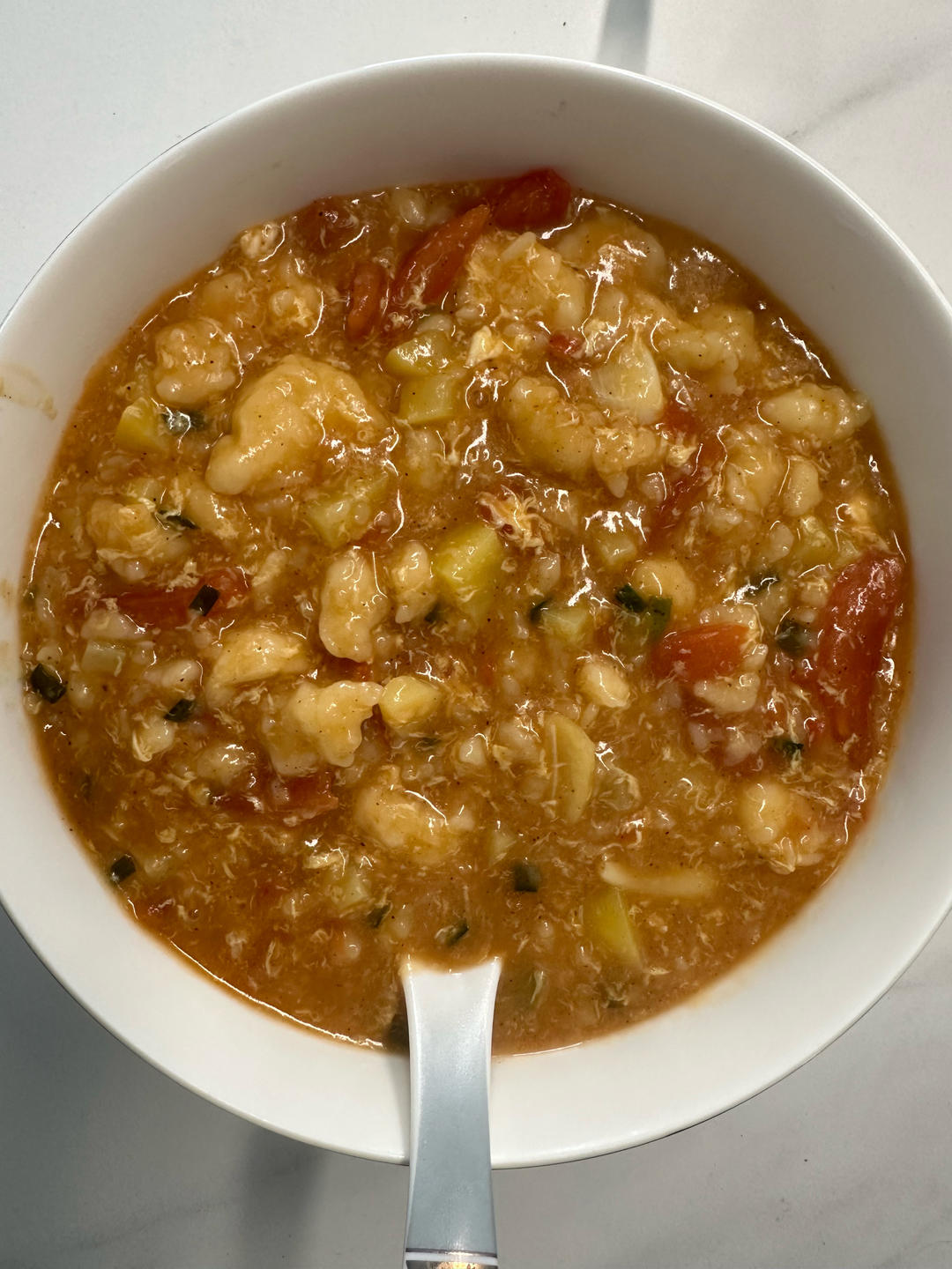 疙瘩汤～拌疙瘩手法视频