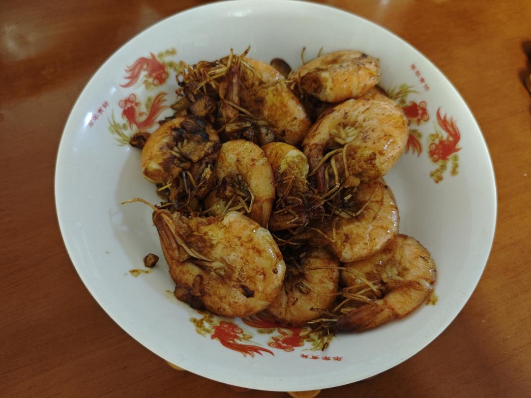 家庭版油焖大虾