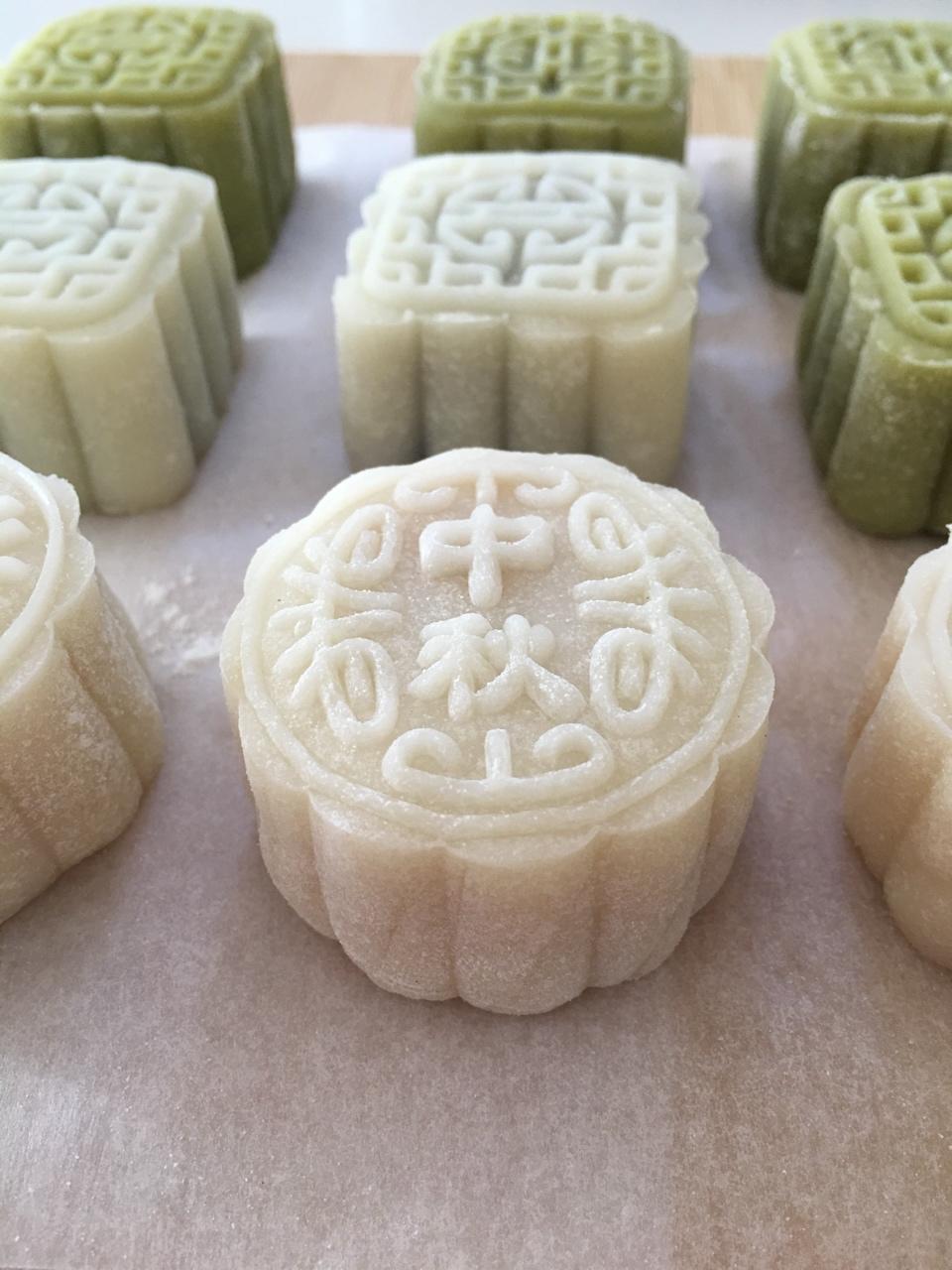 《Tinrry下午茶》冰皮月饼（奶黄馅）