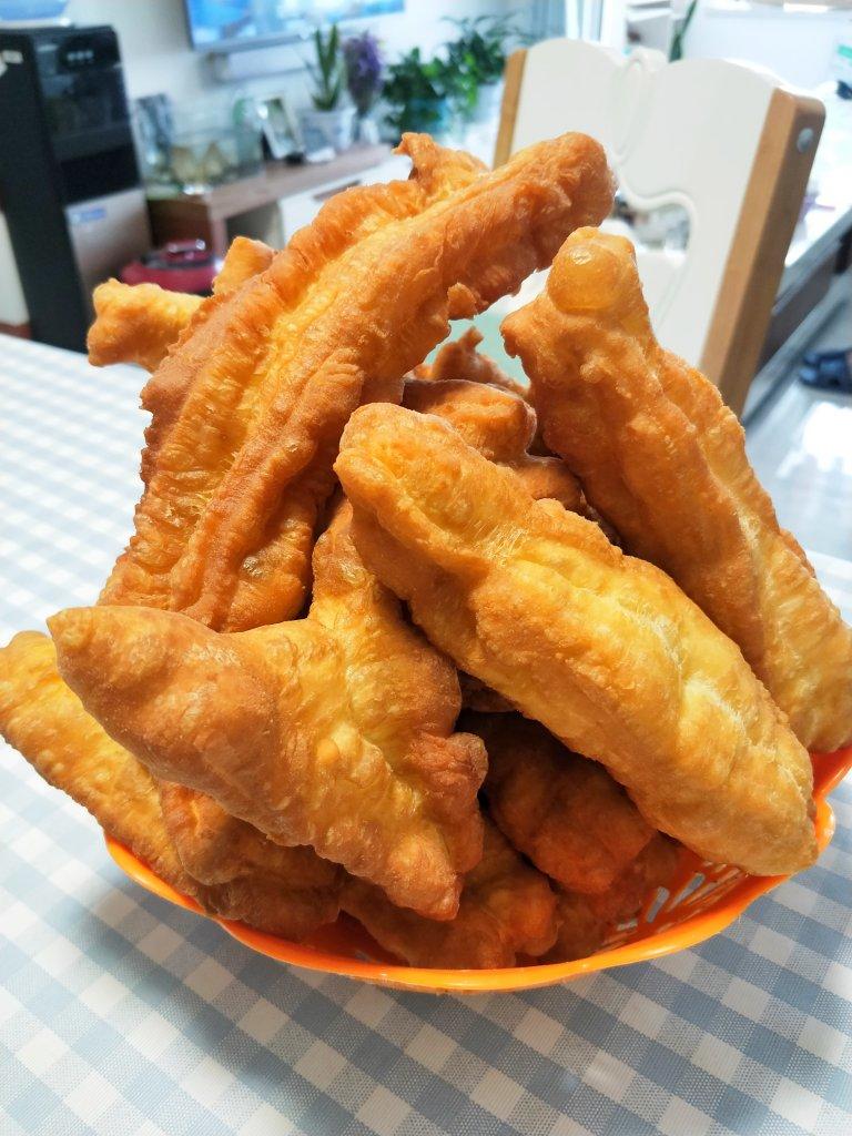 自制油条