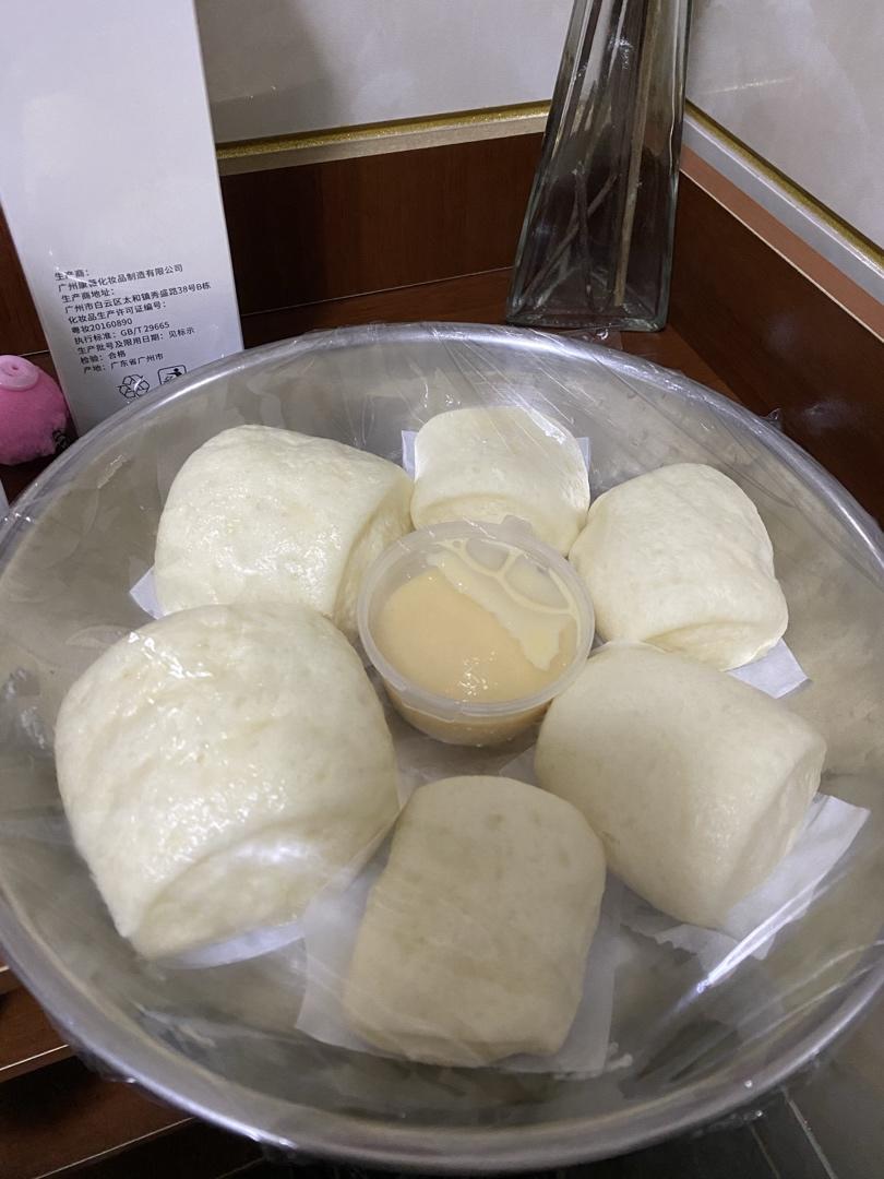 绵软牛奶馒头