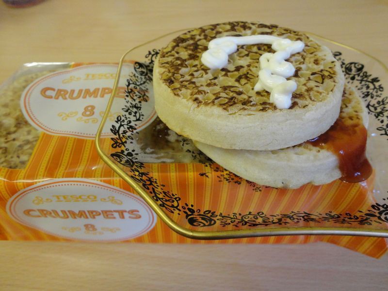 英式烤面饼 crumpet