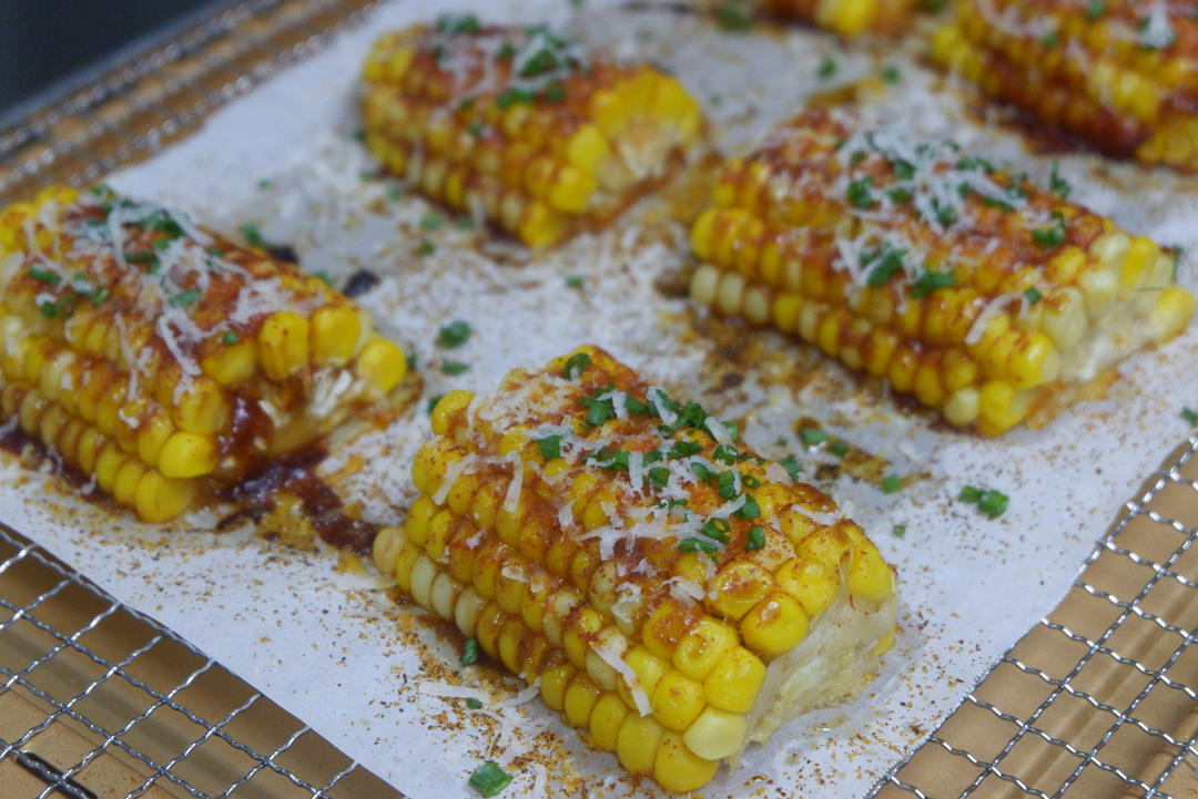 香辣烤玉米🌽低卡脆爽过瘾！3元钱的快乐谁懂❓