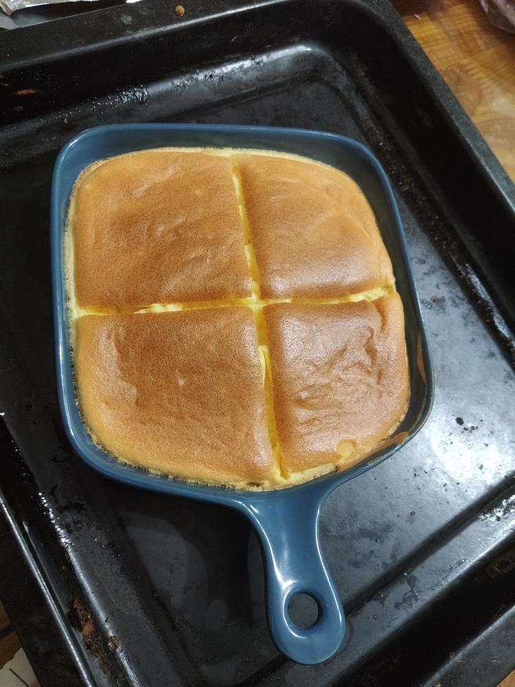 1个鸡蛋烤箱版舒芙蕾