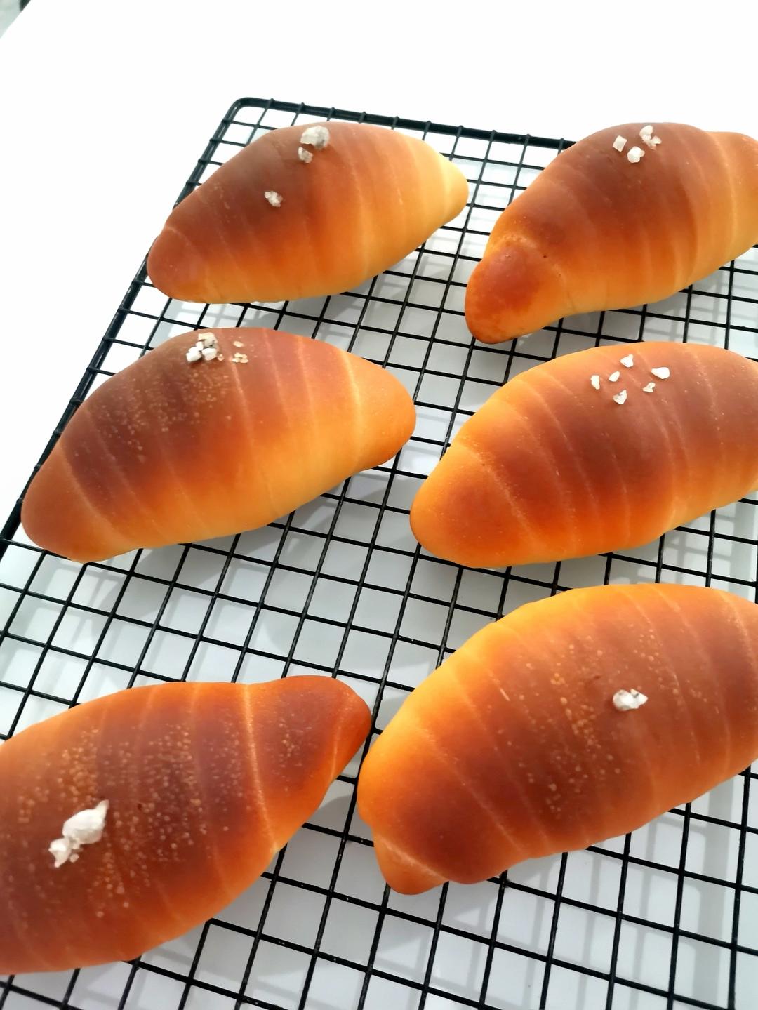 日式の盐可颂·盐面包..