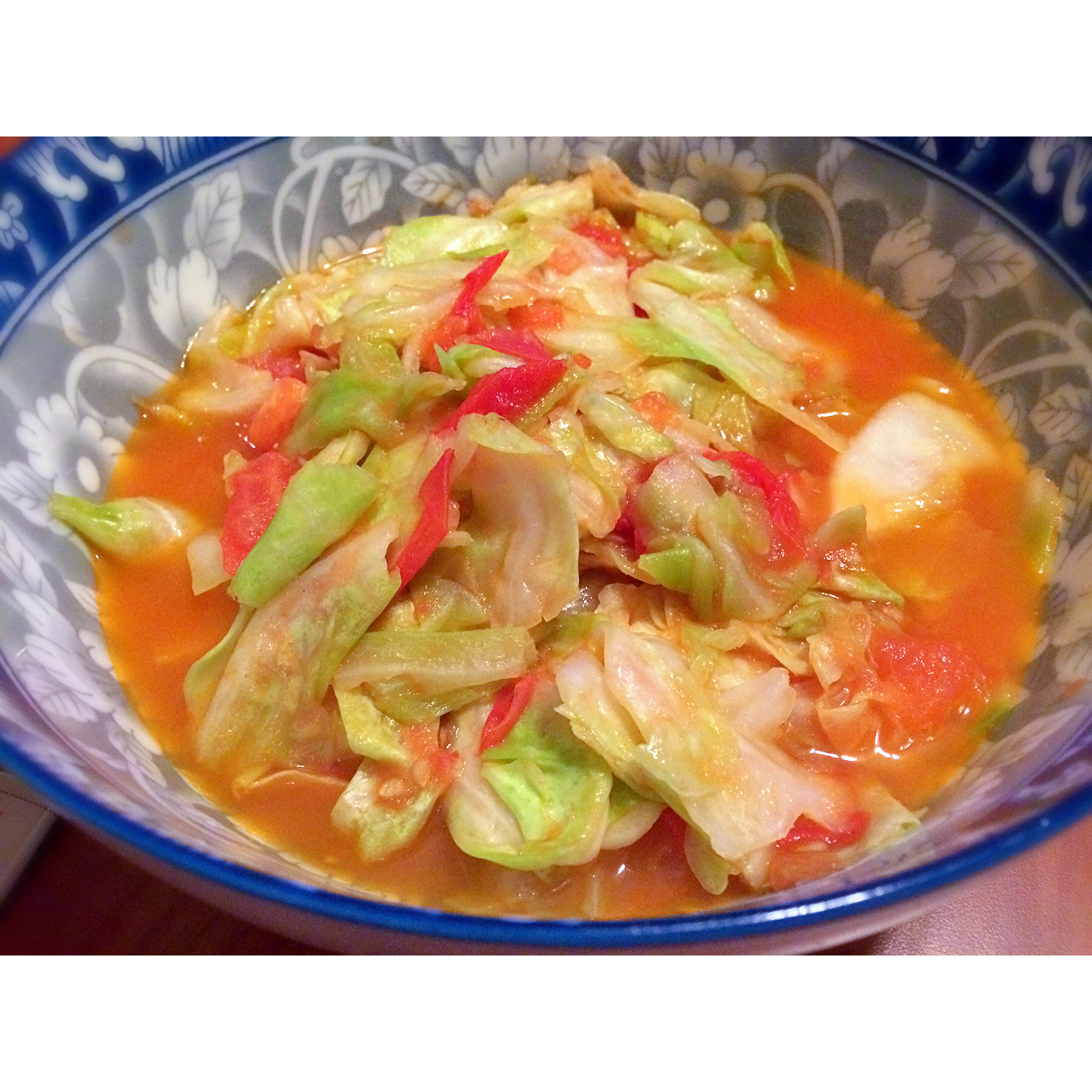 番茄圆白菜