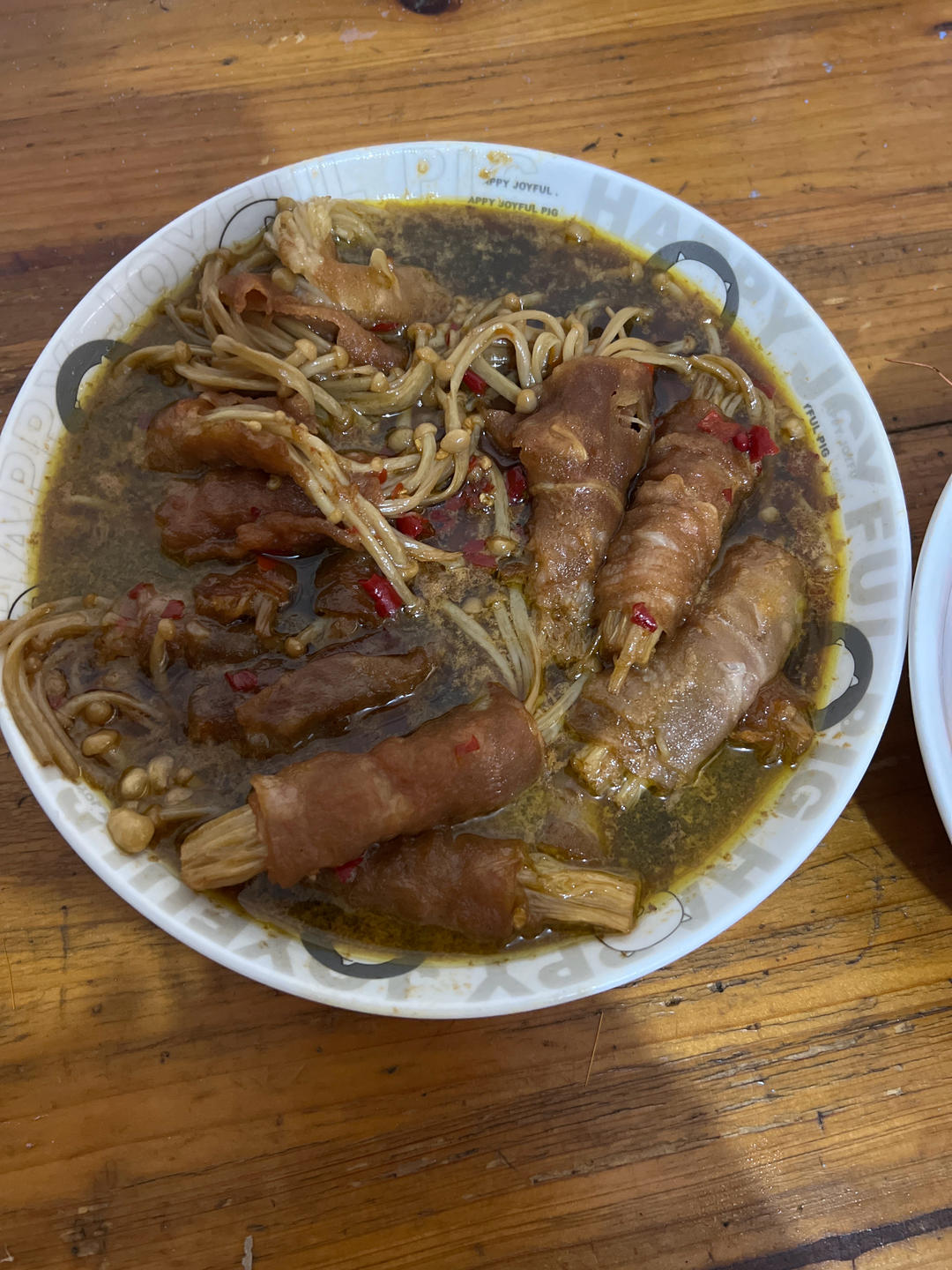 做法简单且巨下饭——金菇肥牛卷