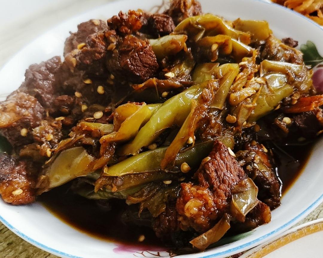 三步就可完成的辣椒酱牛肉