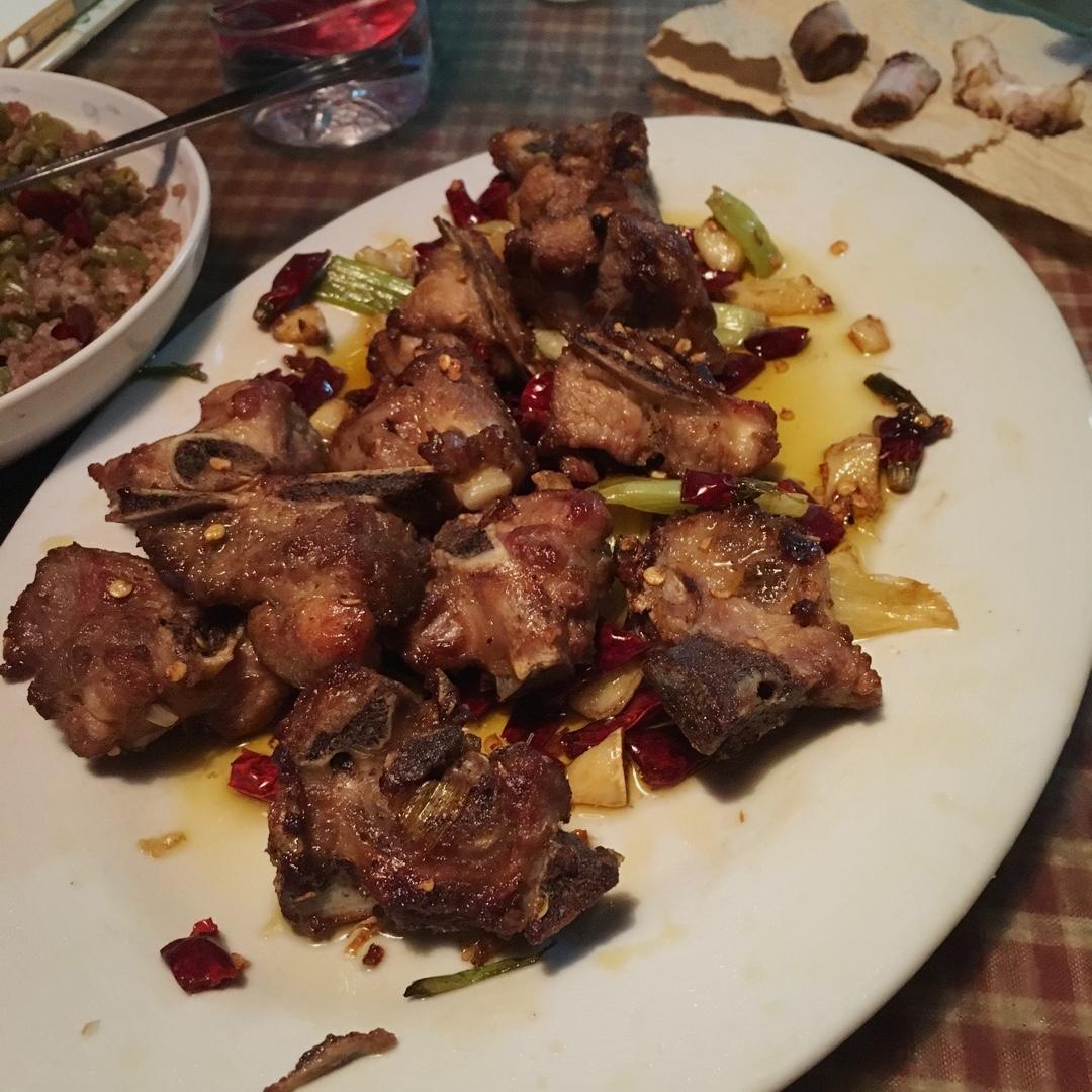 椒盐蒜香骨