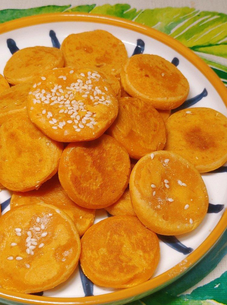 不开裂，隔夜也不会变硬的红薯饼