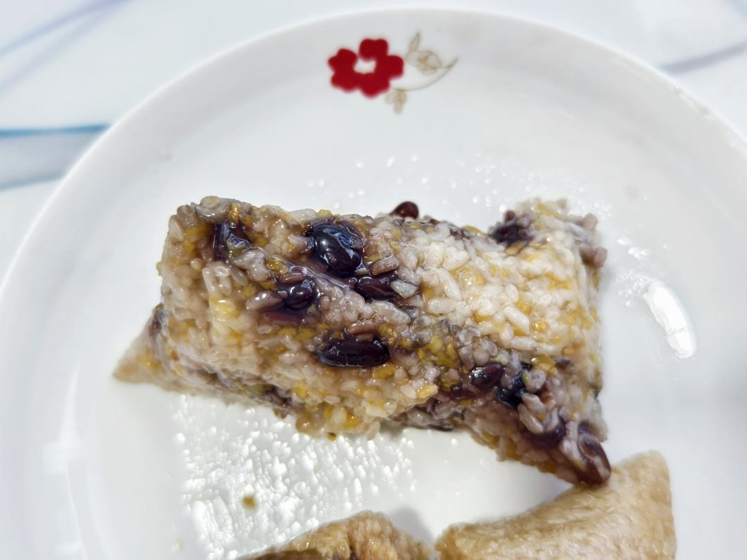 番薯黑豆蜜枣粽