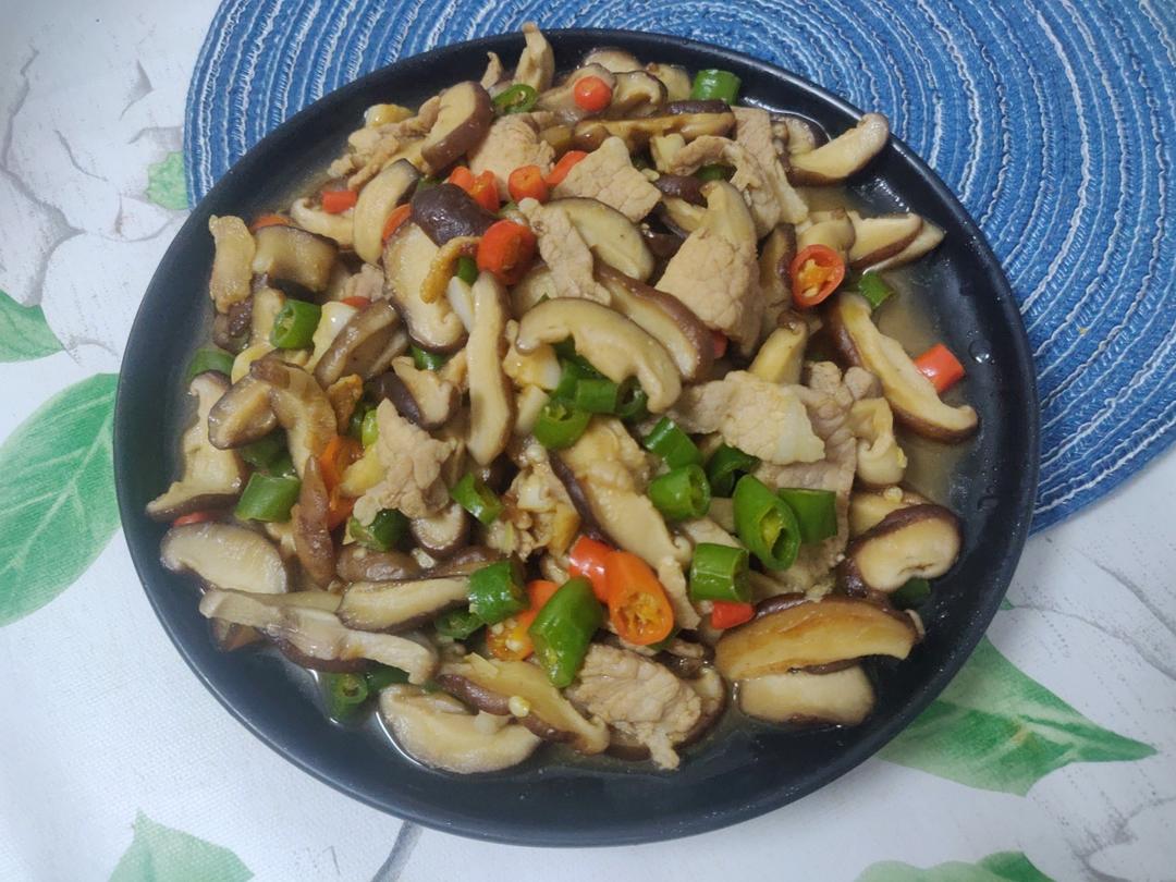 耗油香菇炒肉