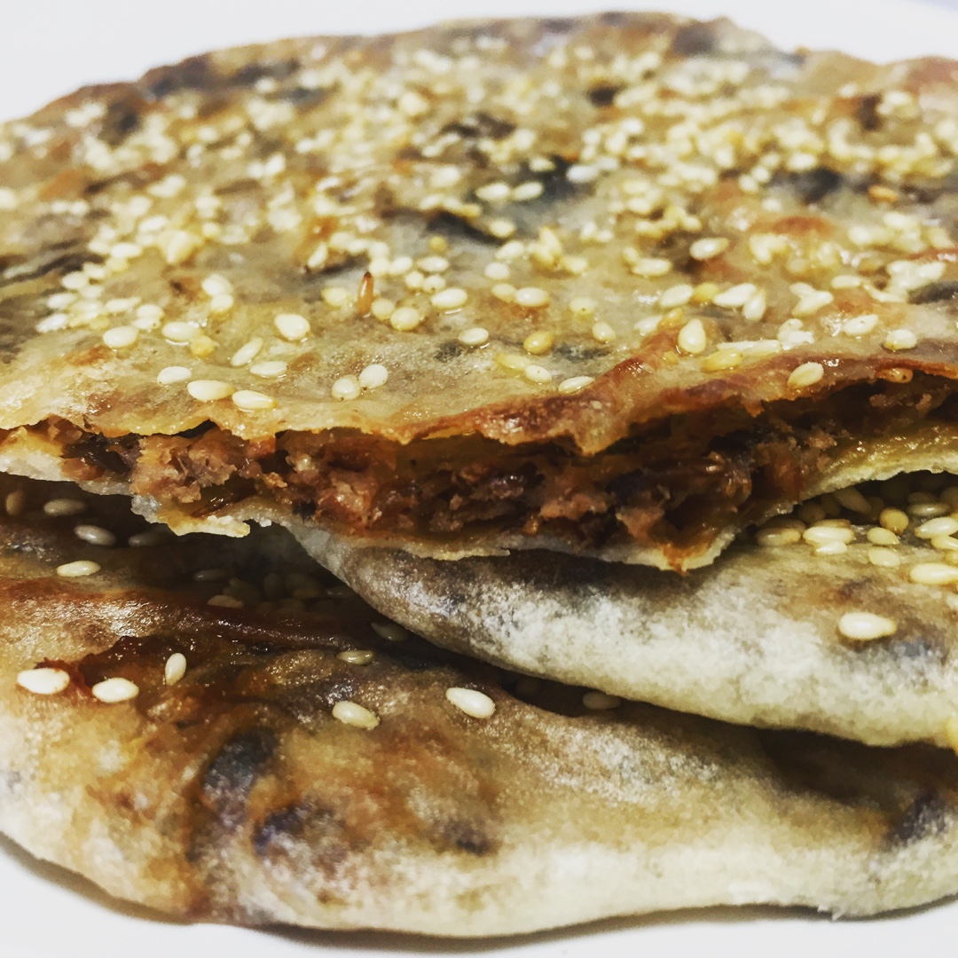梅干菜猪肉烧饼