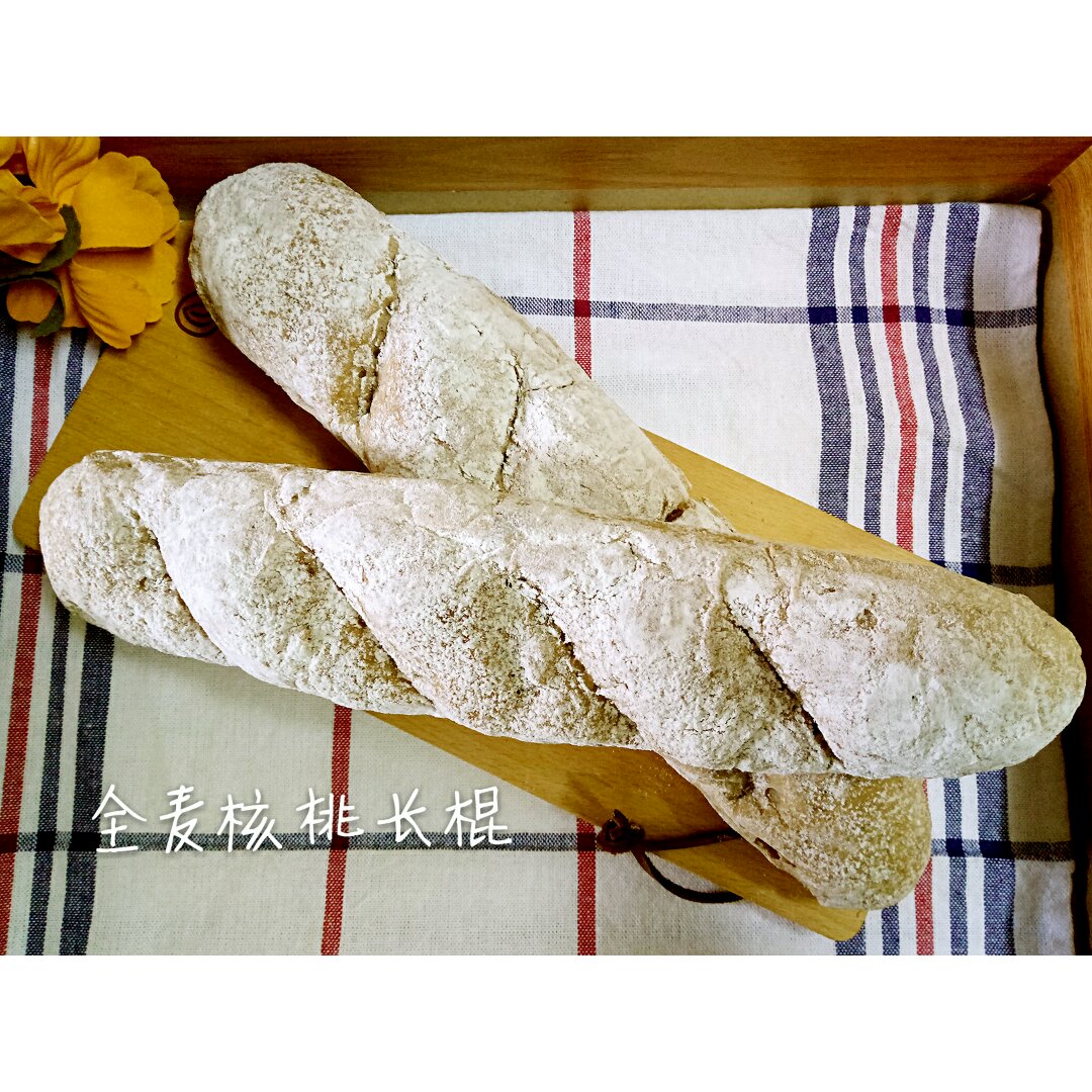 全麦亚麻籽面包