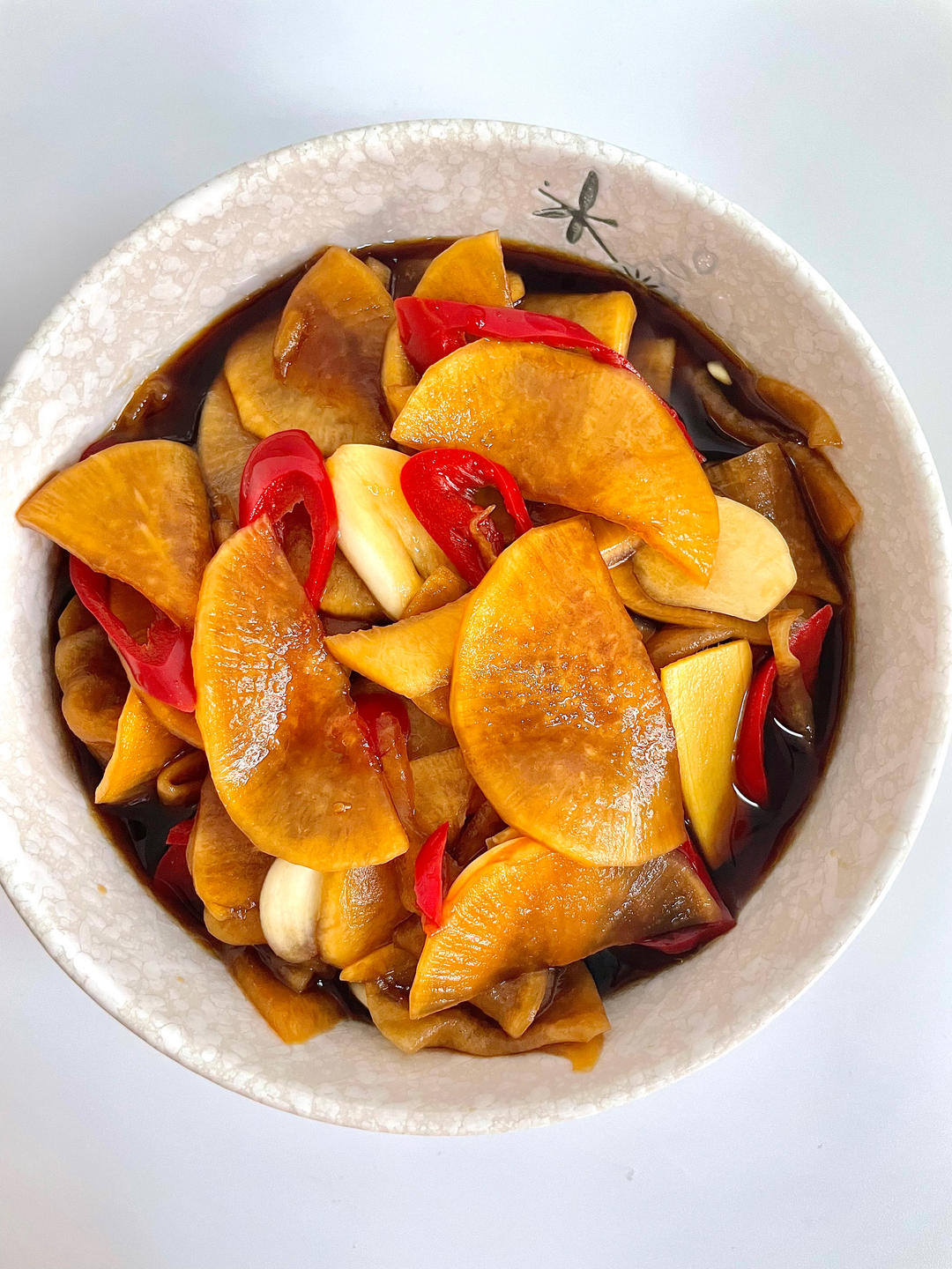 酸辣脆爽的泡萝卜，开胃还解腻刮油，太赞了