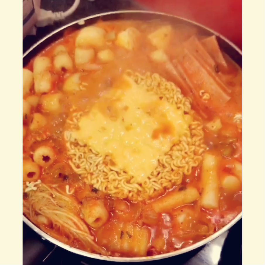 韩国部队锅拉面锅（超好吃）