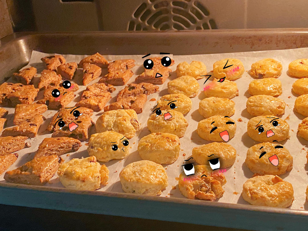 完美裂纹～百分百成功的超好吃奶香司康（禁止搬运）