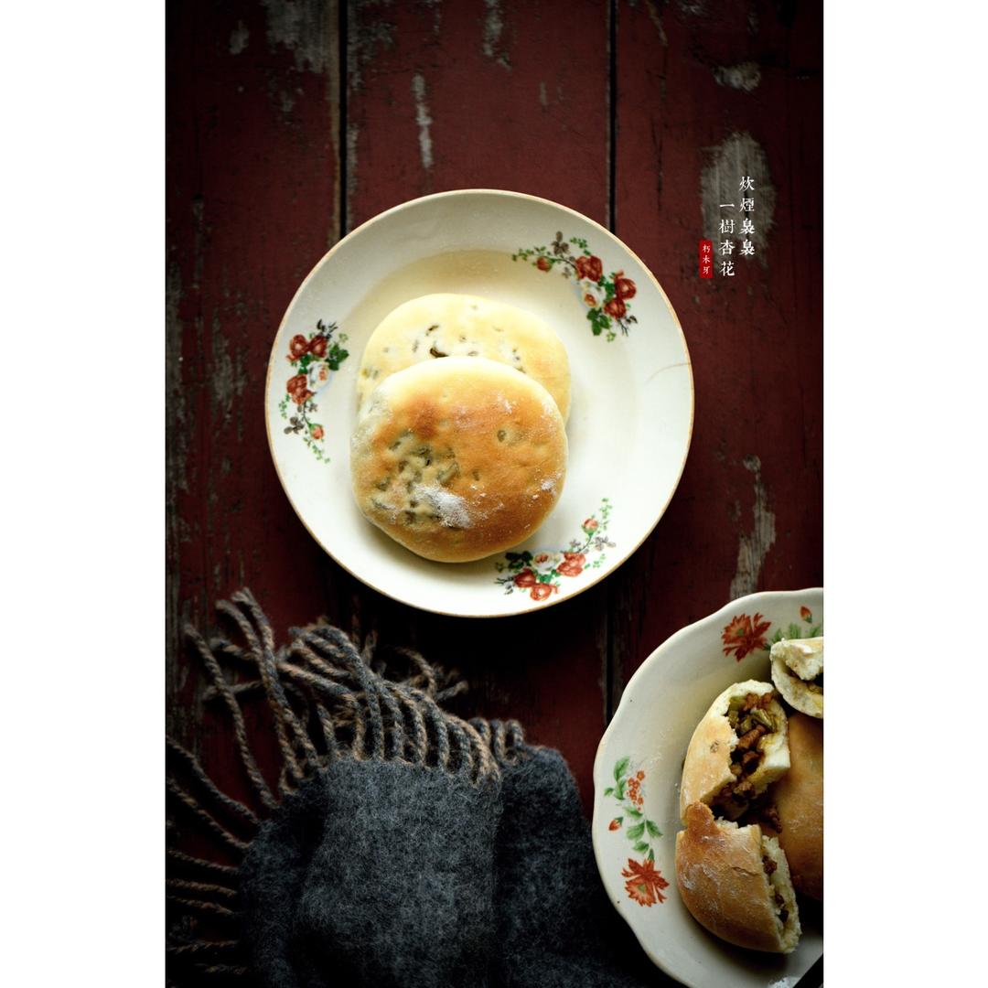 肉沫酸豆角烤饼-【北鼎烤箱食谱】