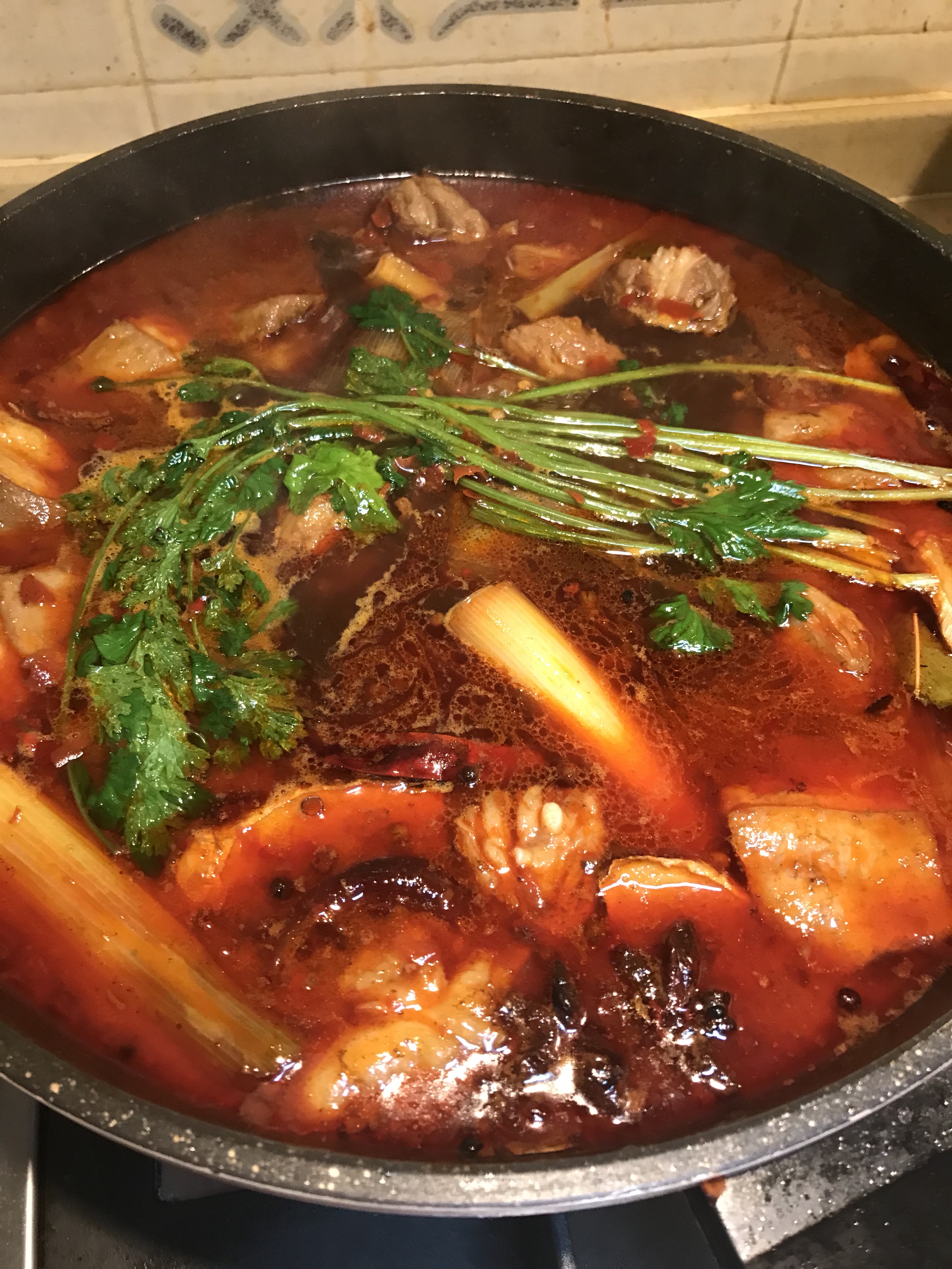 红焖羊肉火锅的做法