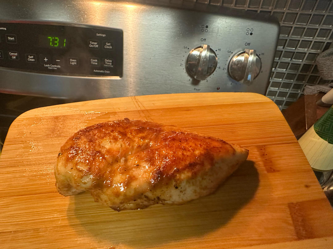 减脂糊弄系列-煎鸡胸