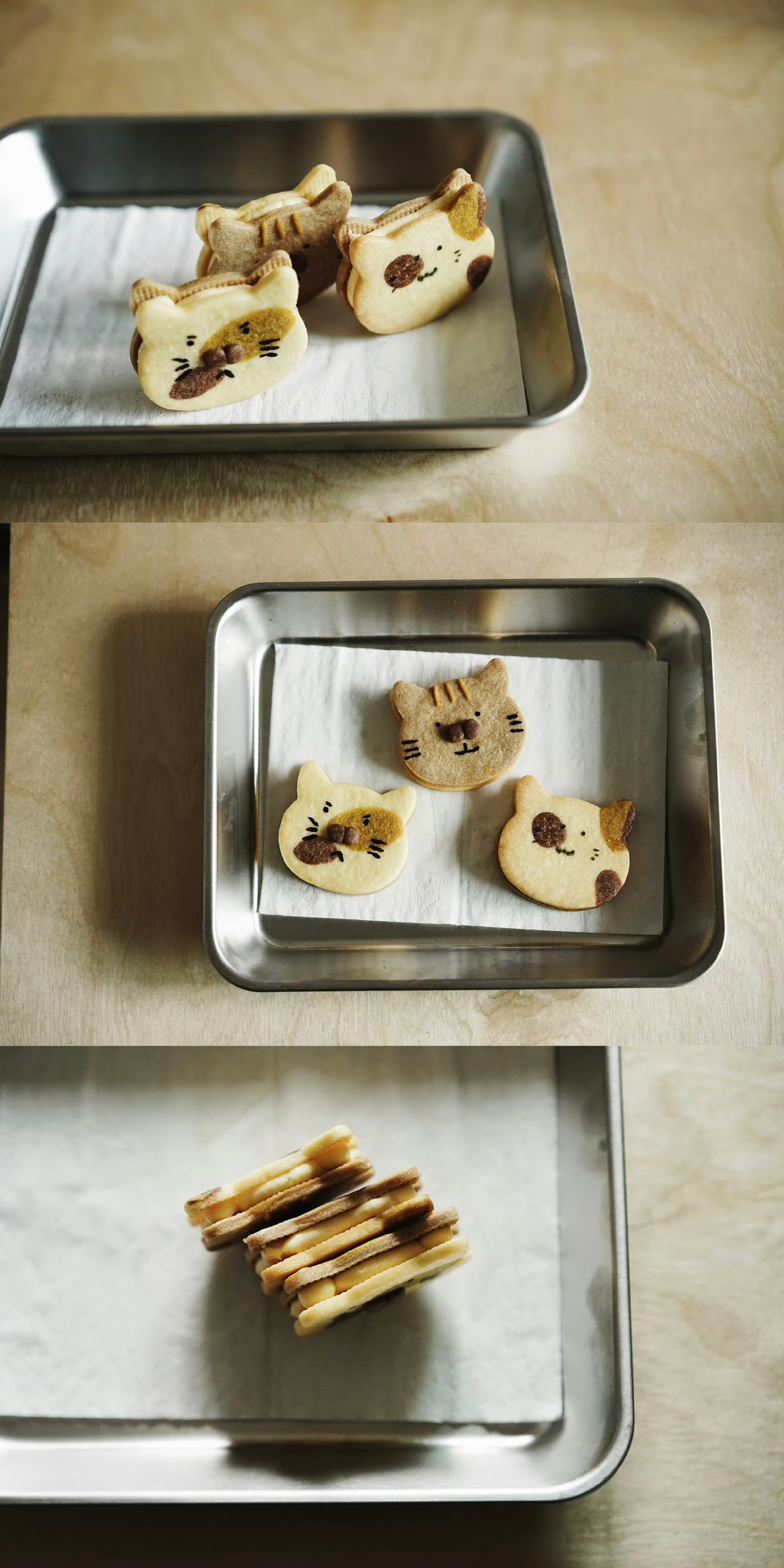 超可爱猫咪饼干🍪猫猫头饼干做法