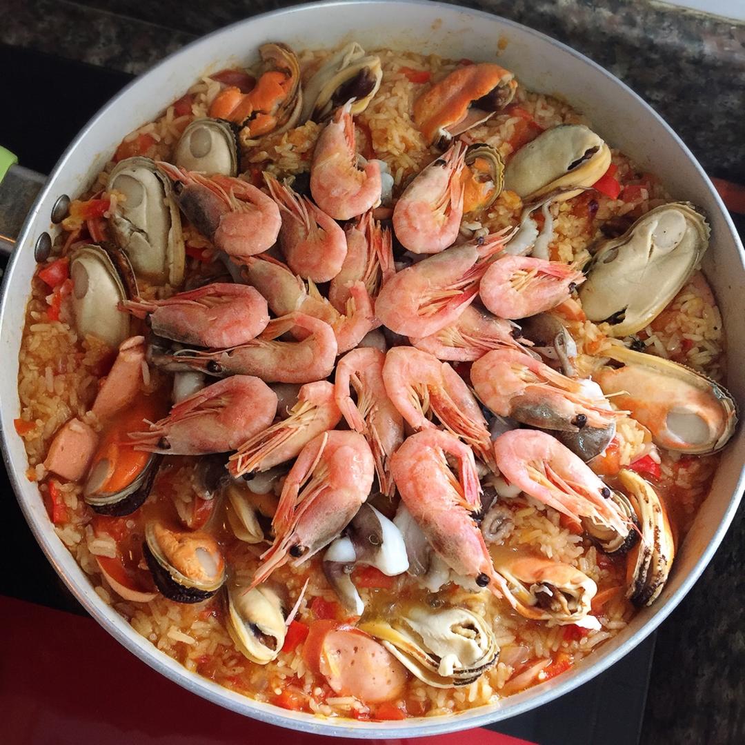【曼食慢语】Seafood Paella 西班牙海鲜饭