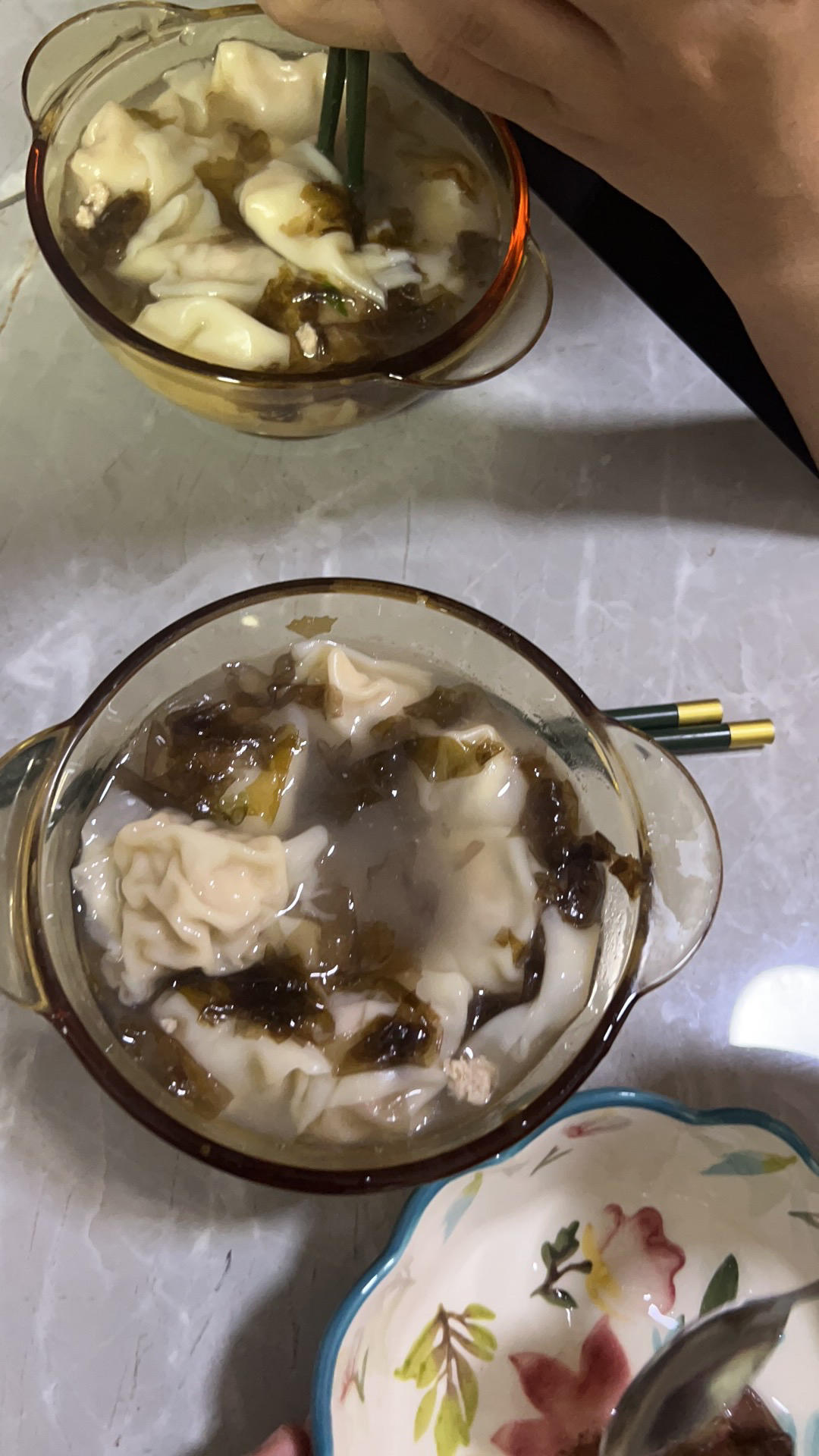 肉不柴的馄饨馅