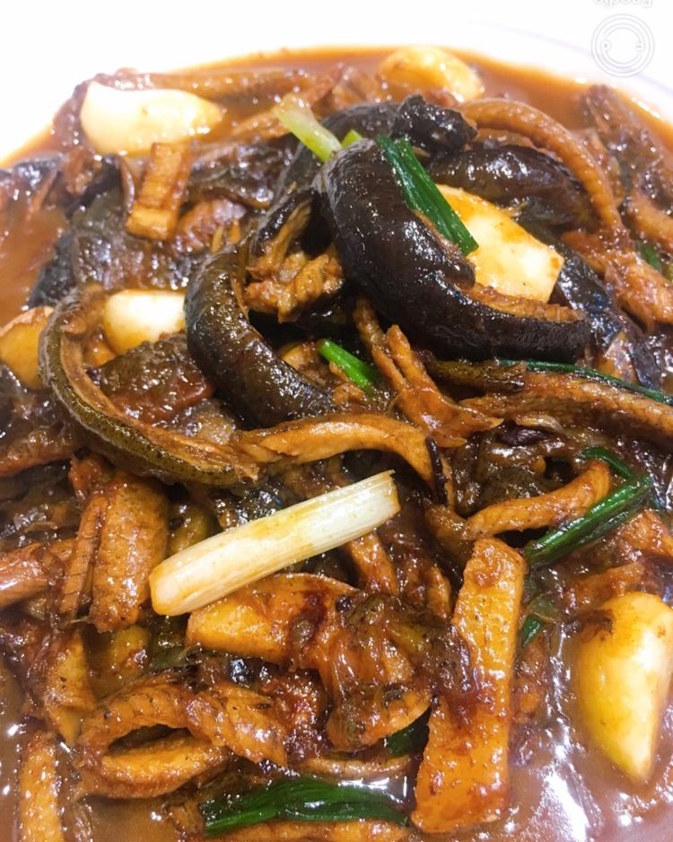洋葱鳝丝