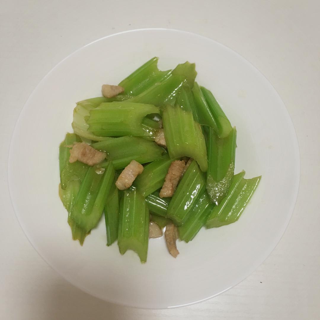 西芹炒虾仁