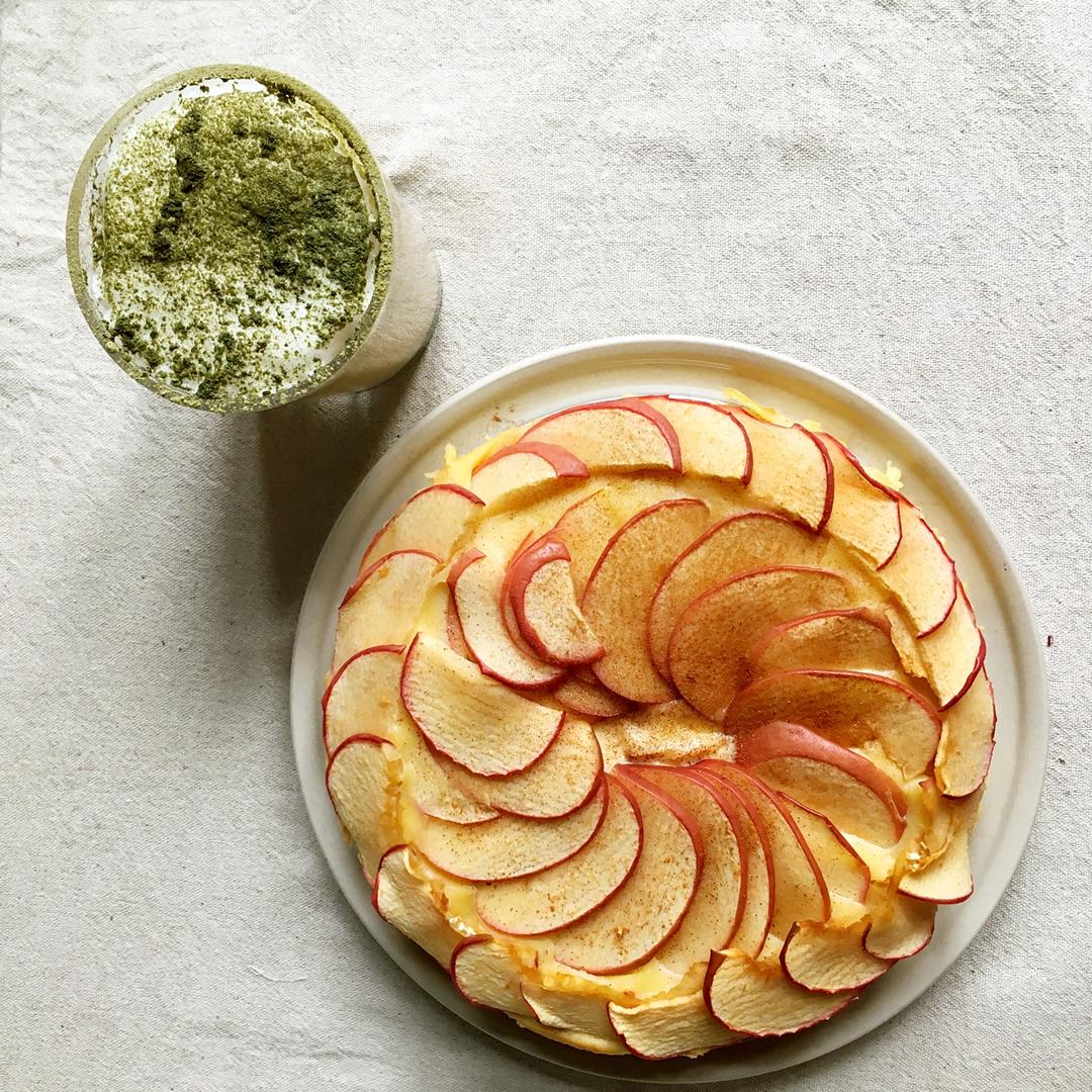 Healthy Apple Yogurt Pomme♡無糖無油