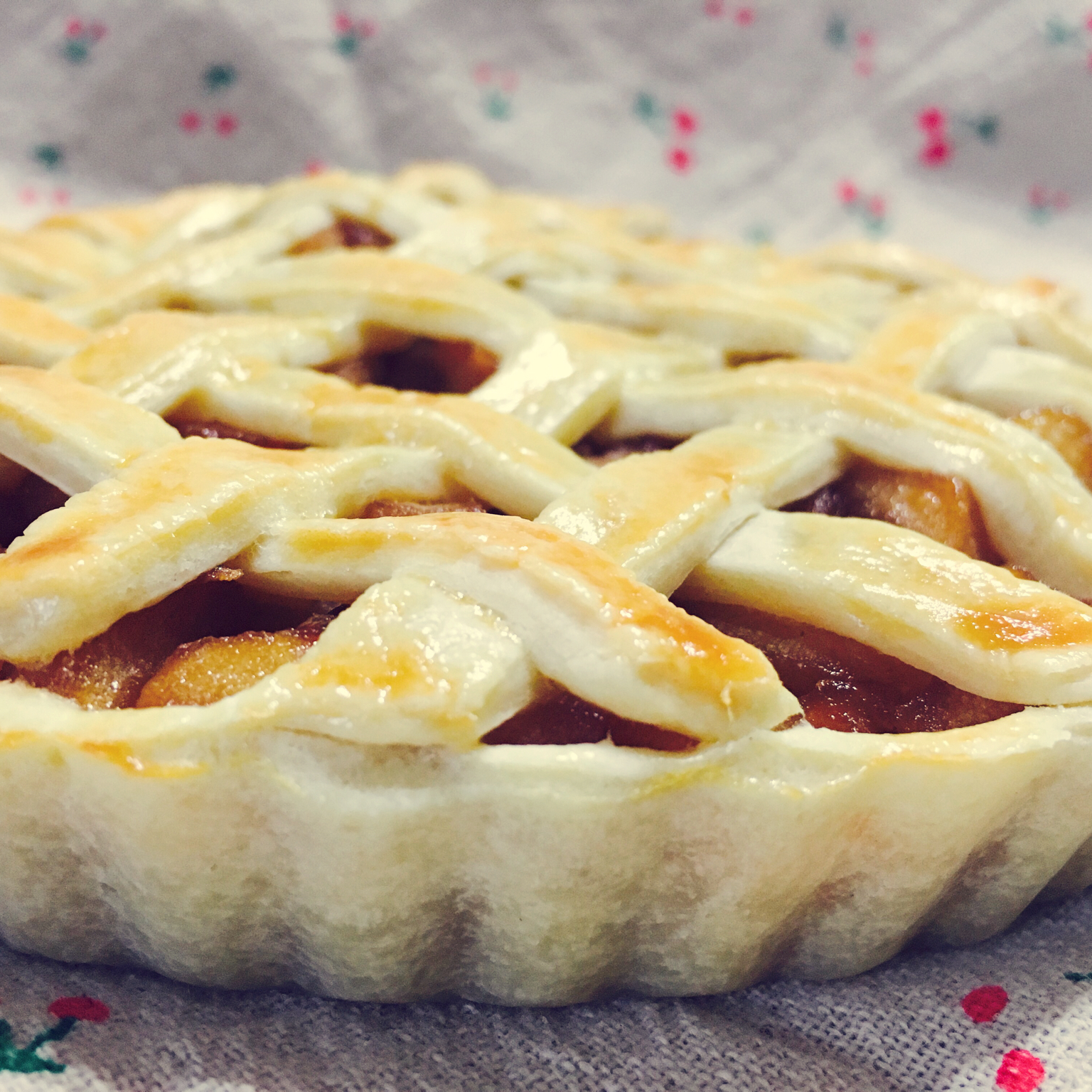 大萝卜一箩筐做的苹果派