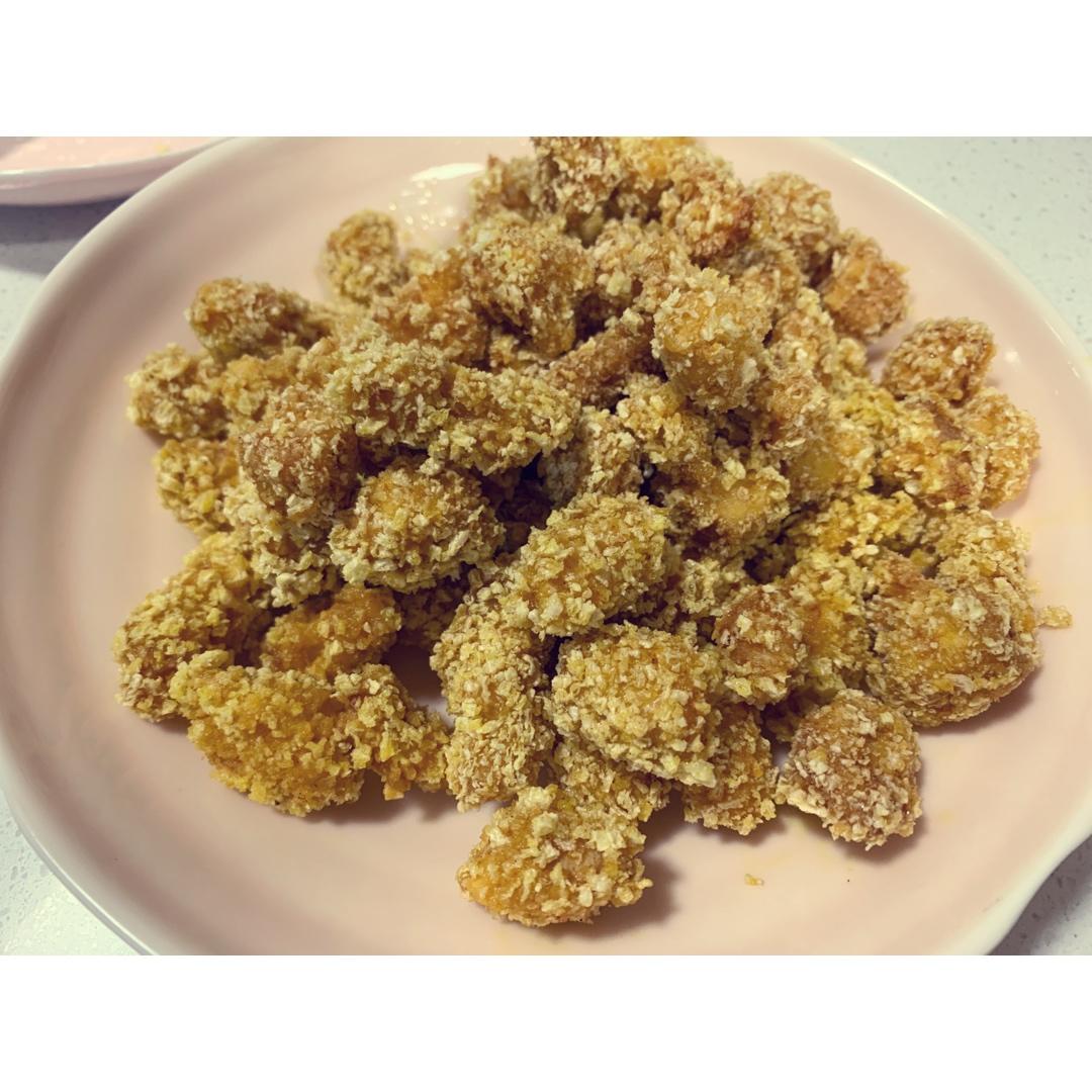 自制酥脆鸡米花