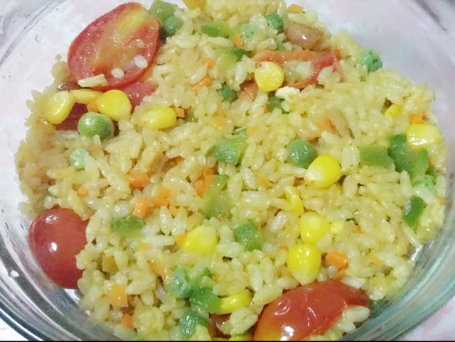什蔬咖喱炒饭