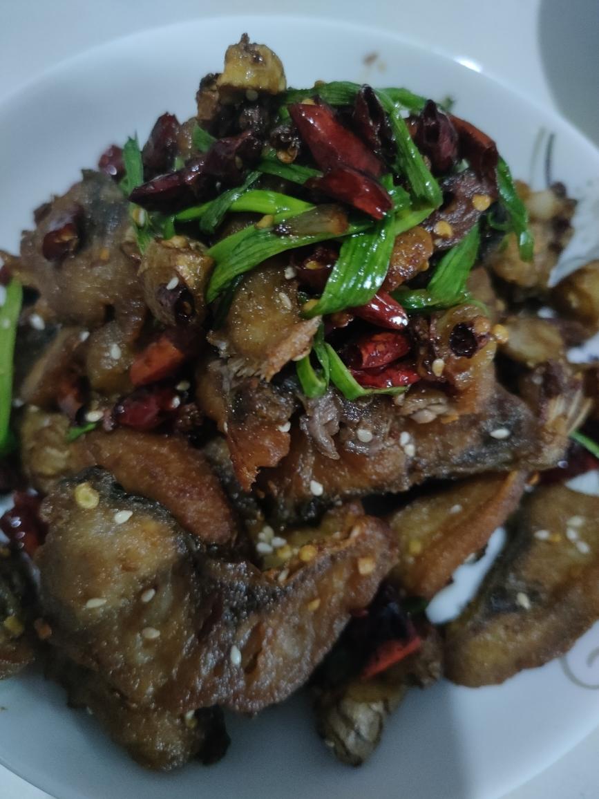 香辣干烧鱼片的做法