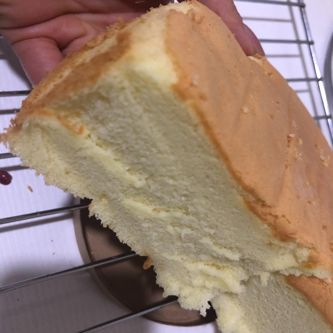 视频菜谱:原味戚风蛋糕8寸戚风蛋糕不裂