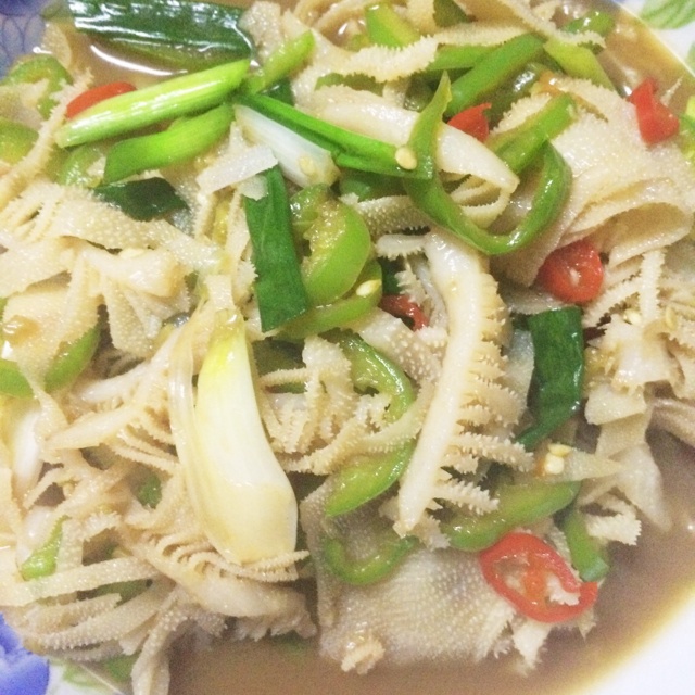 红油牛百叶