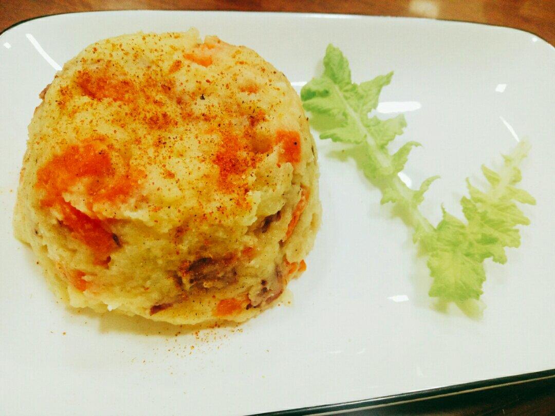 奶香培根土豆泥（无烤箱）