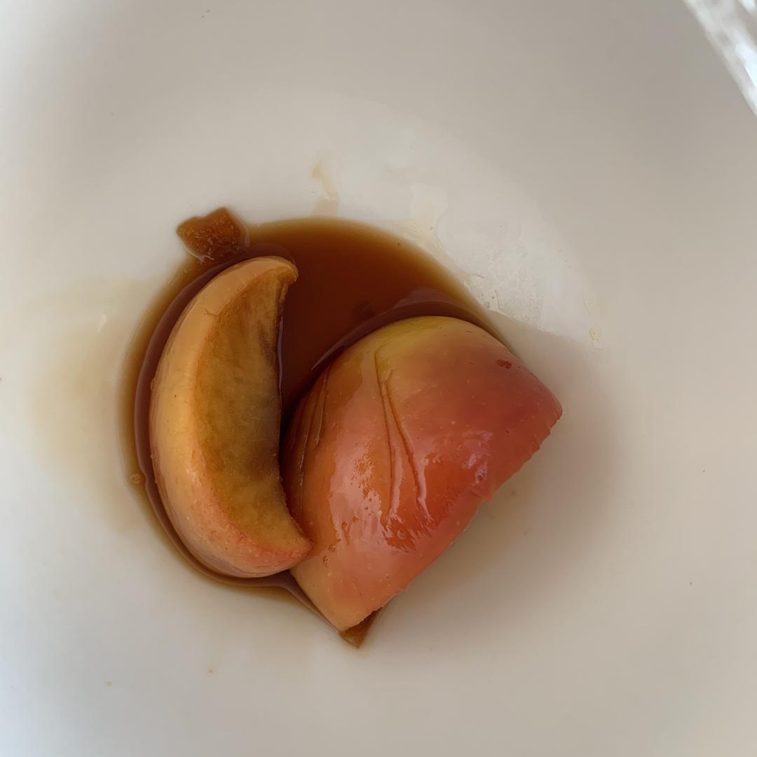 快手红糖苹果(微波炉版)