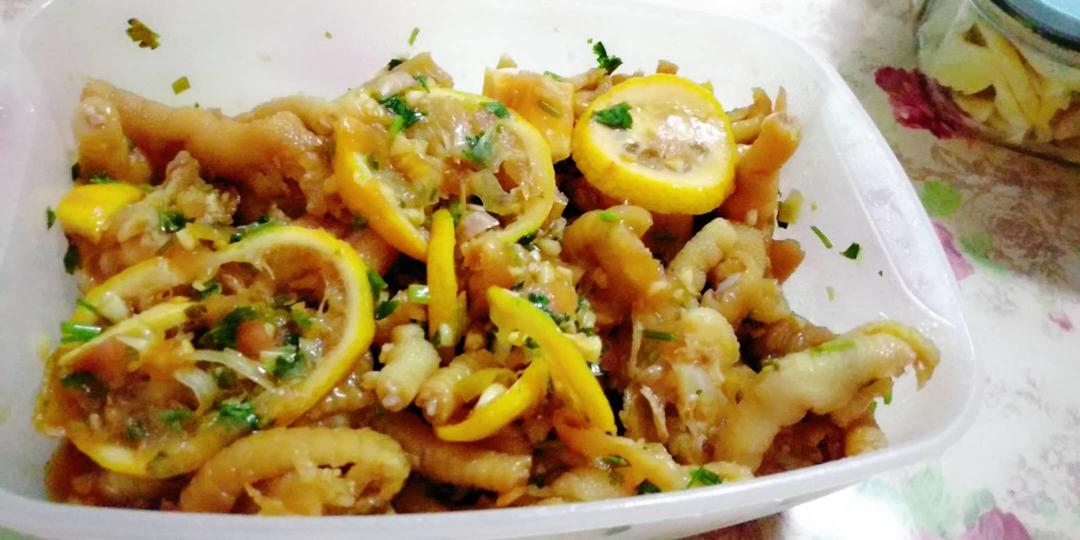 【柠檬酸辣鸡爪】自制超级无敌美味的网红鸡爪