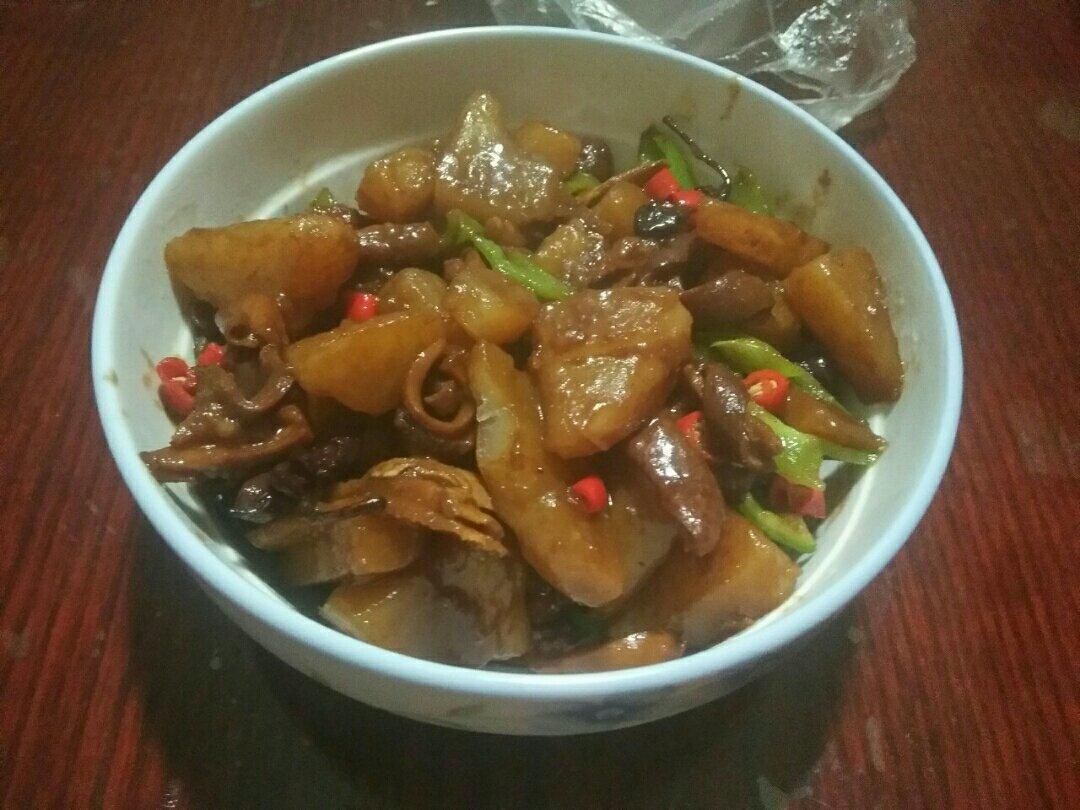 萝卜炖牛肚