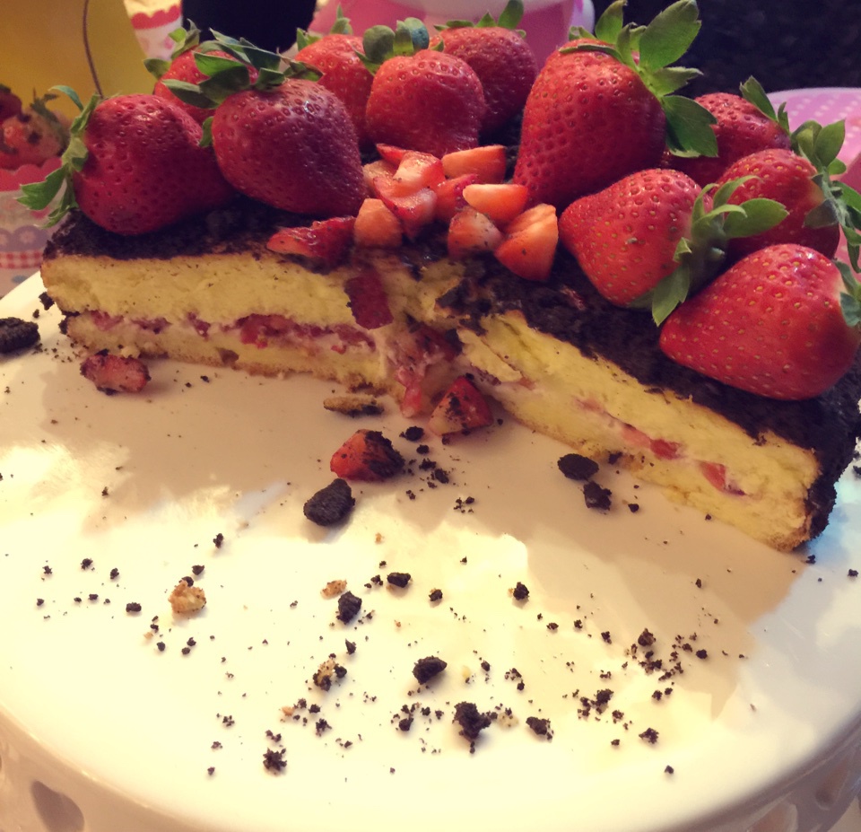 奥利奥水果奶油蛋糕