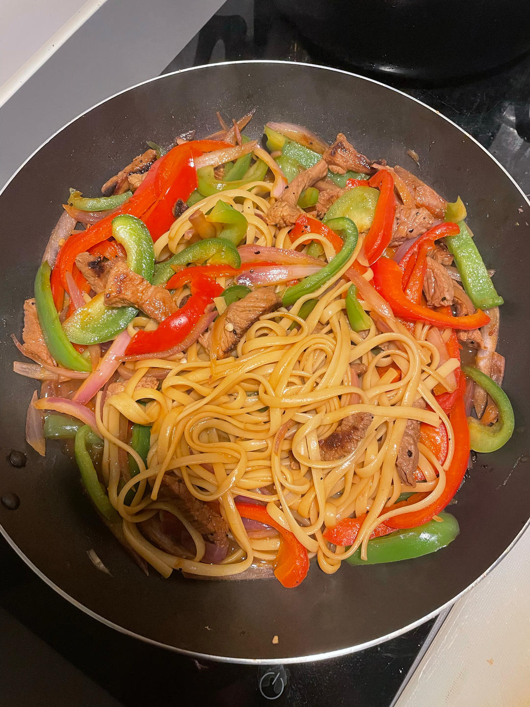 比餐厅好吃的黑椒牛柳意面🍝零失败简单教程