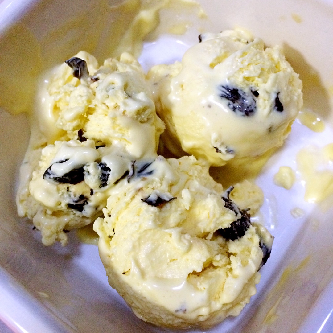 朗姆黑加仑冰淇淋 Rum Raisin Ice cream