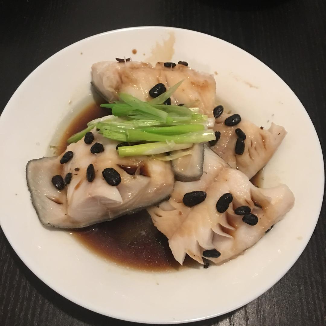 豆豉蒸鳕鱼