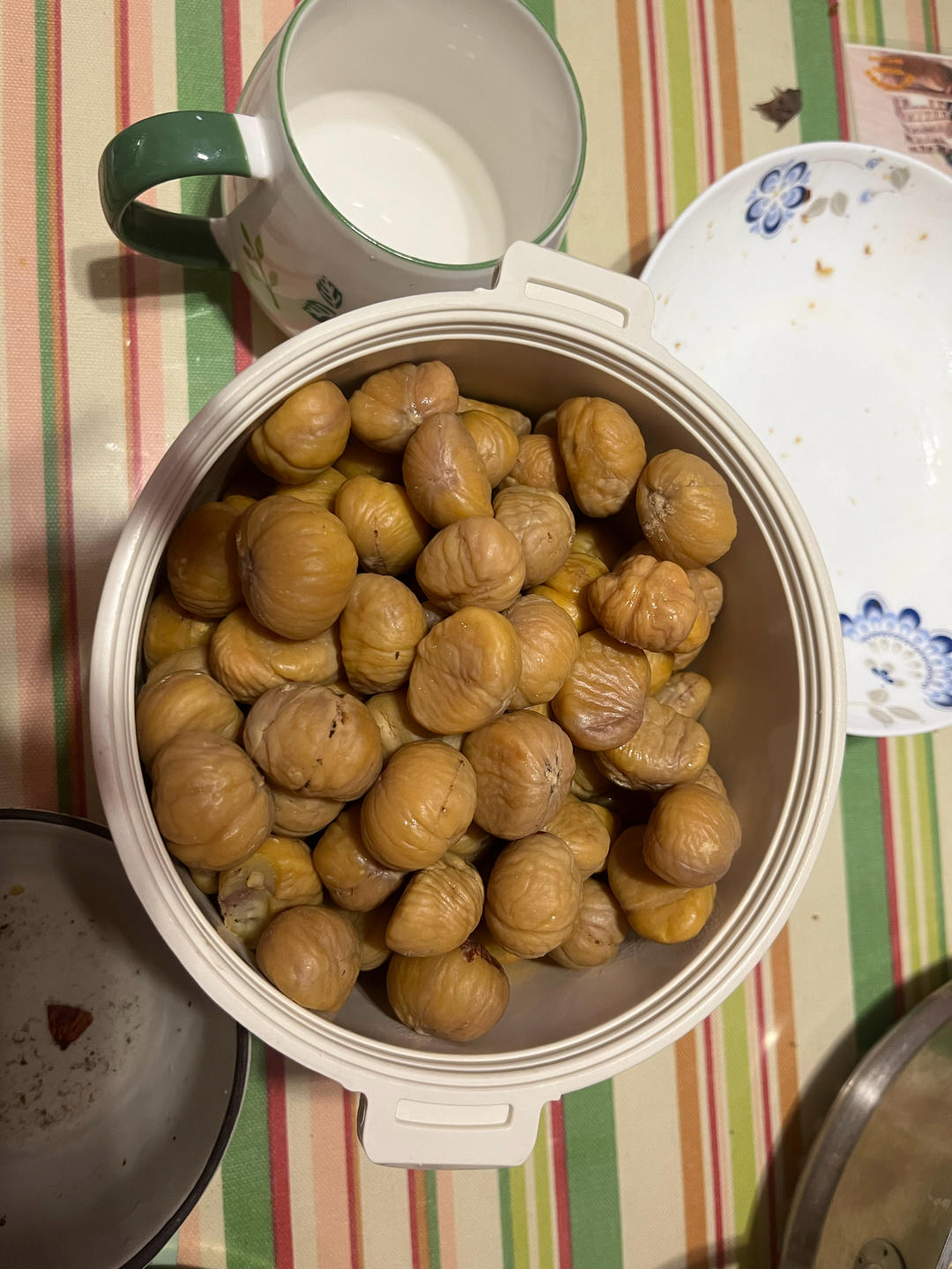 简单快速剥生栗子