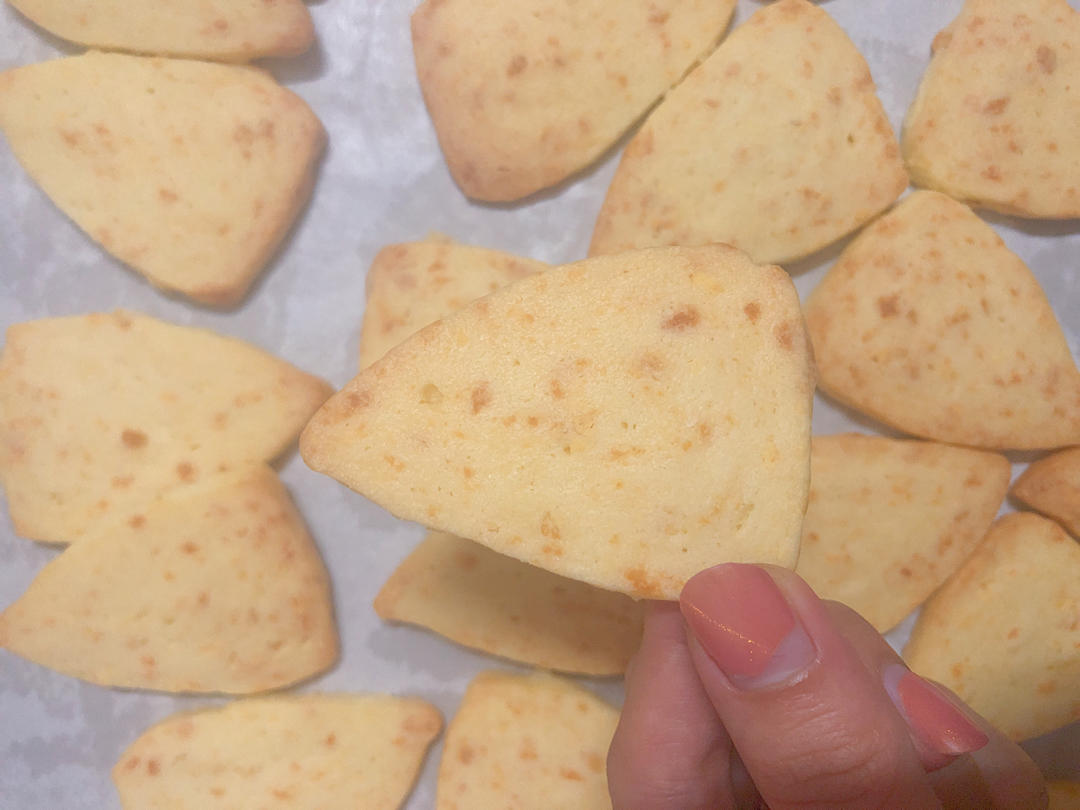 免打发❗️零失败❗️黄金芝士咸味饼干❗️