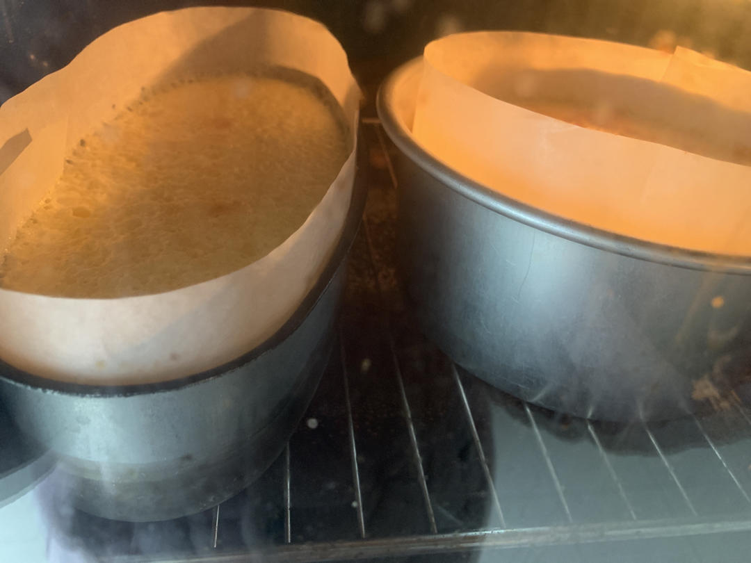 烘焙入门级别的重乳酪蛋糕🍰（O失败）