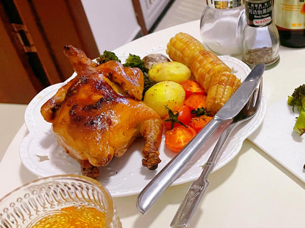 脆皮烤鸡