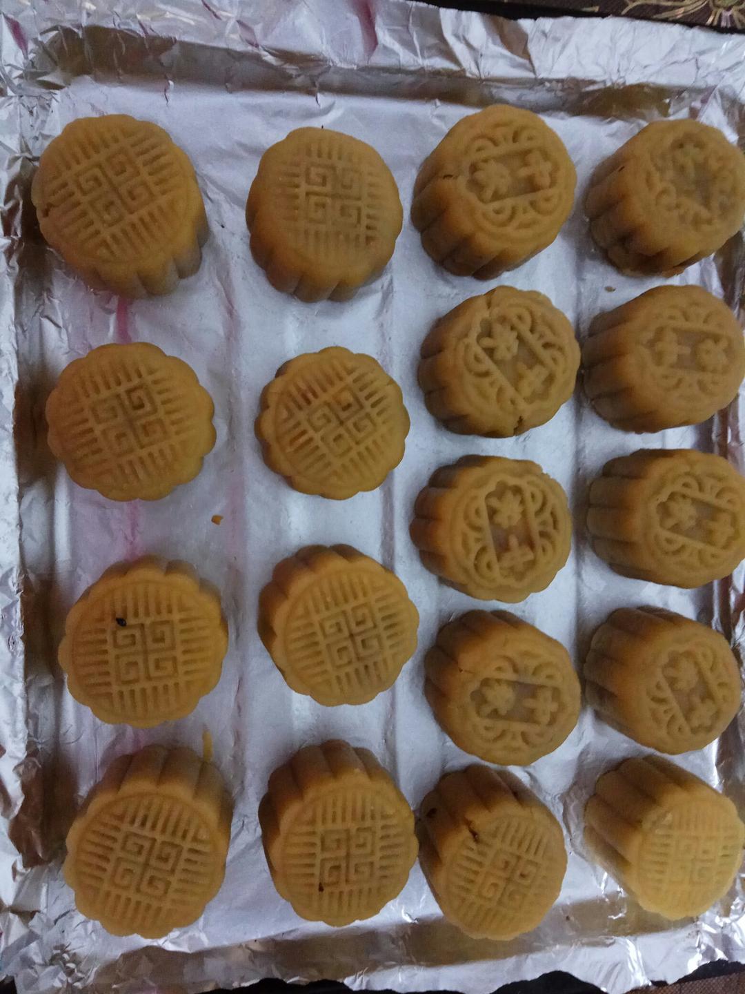 五仁月饼～不用转化糖浆的版本