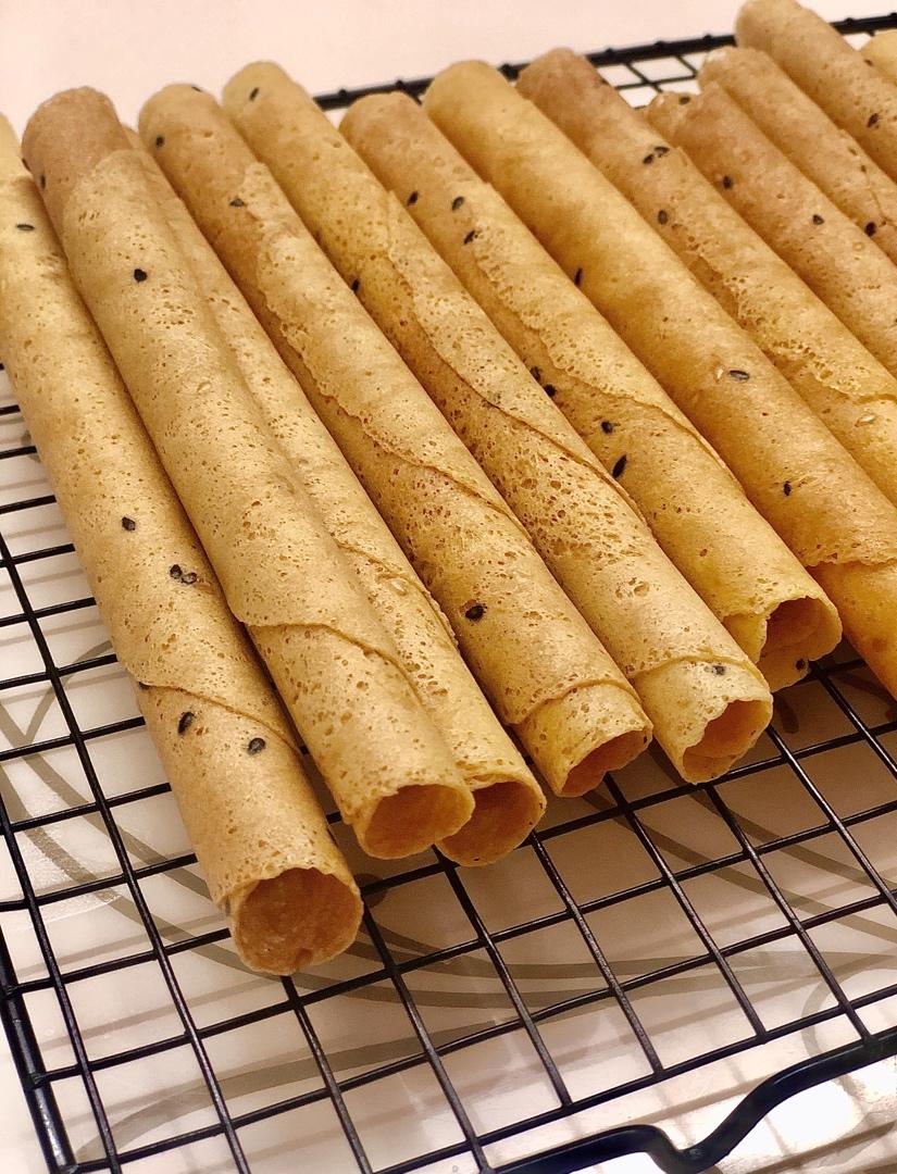 不输美心的酥香蛋卷，真正酥掉渣